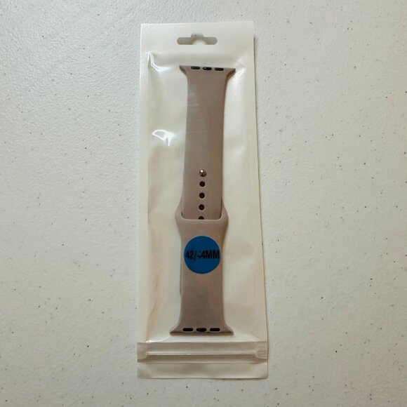 Set of 3 Smartwatch Wristbands 42/44mm M/L Silicone Replacement Straps - Picture 7 of 12